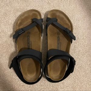 Black Yara Birkenstock Sandals